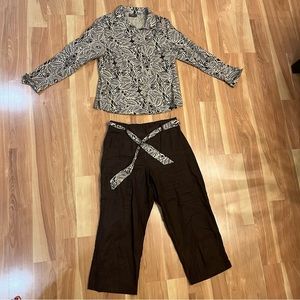 Vintage Onque Casuals matching set